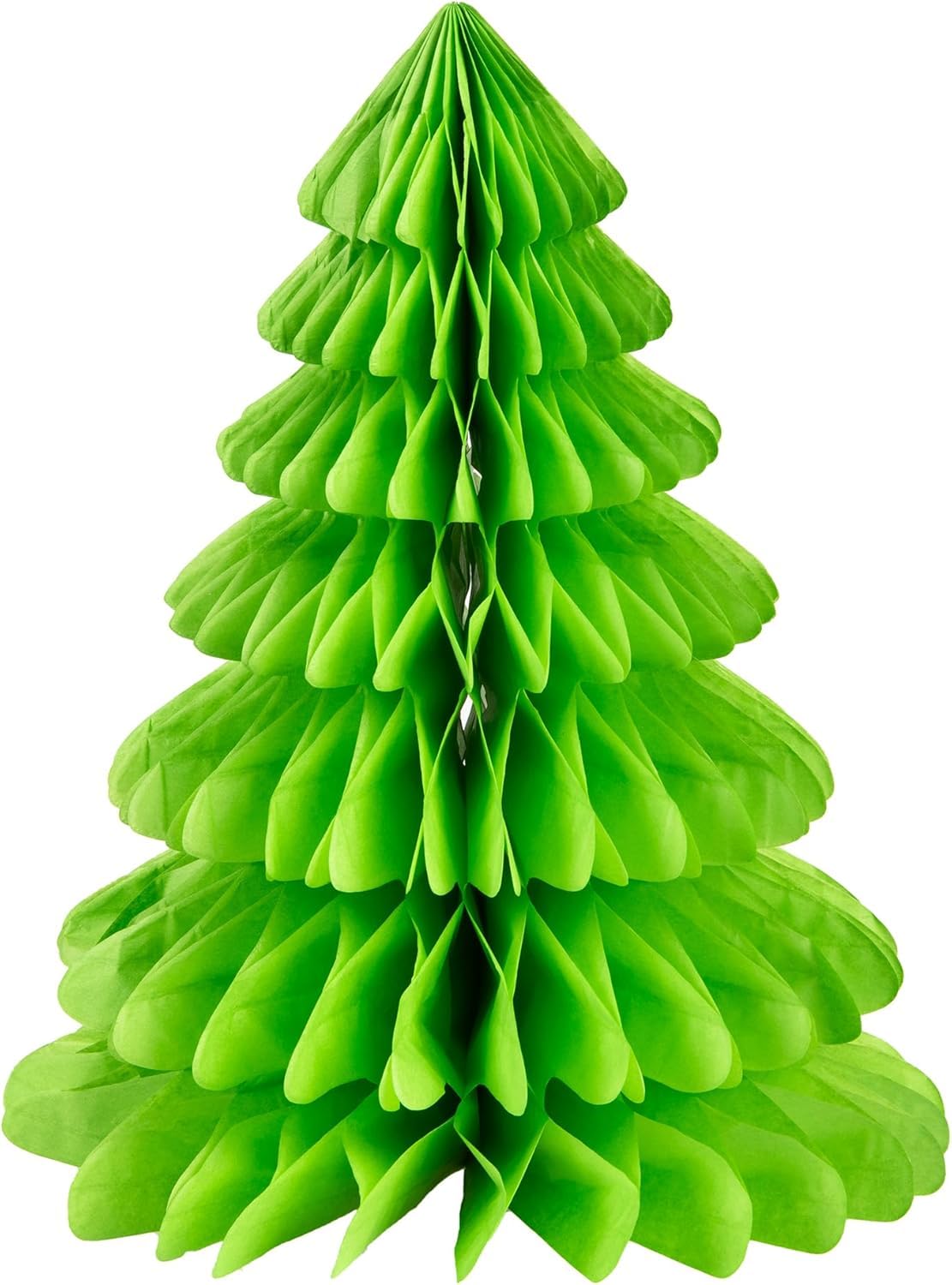 Unique Party 63548 - 30cm Honeycomb Christmas Tree Table Decoration