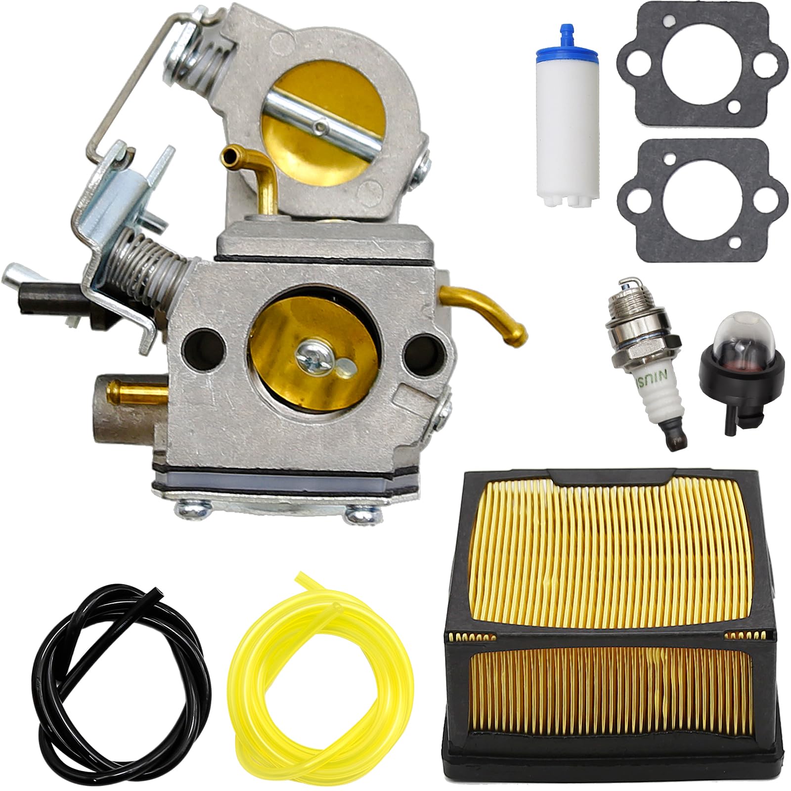 Photo 1 of SYOWADA 510181202 Carburetor Replacement for Husqvarna 510 K750 K760 K770, 578243401 Replacement for Zama C3-EL29A C3-EL29B C3-EL29C C3-EL53 C3-EL43C (Carburetor with Fuel Line)
