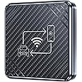 Efflemour [Upgrade Dual OS] Wireless Carplay/Android Auto Adapter, Convert The Car Built-in Wired Carplay/Android Auto to Wireless, Plug & Play, for Cars from 2015+, iOS 10+ & Android 10+