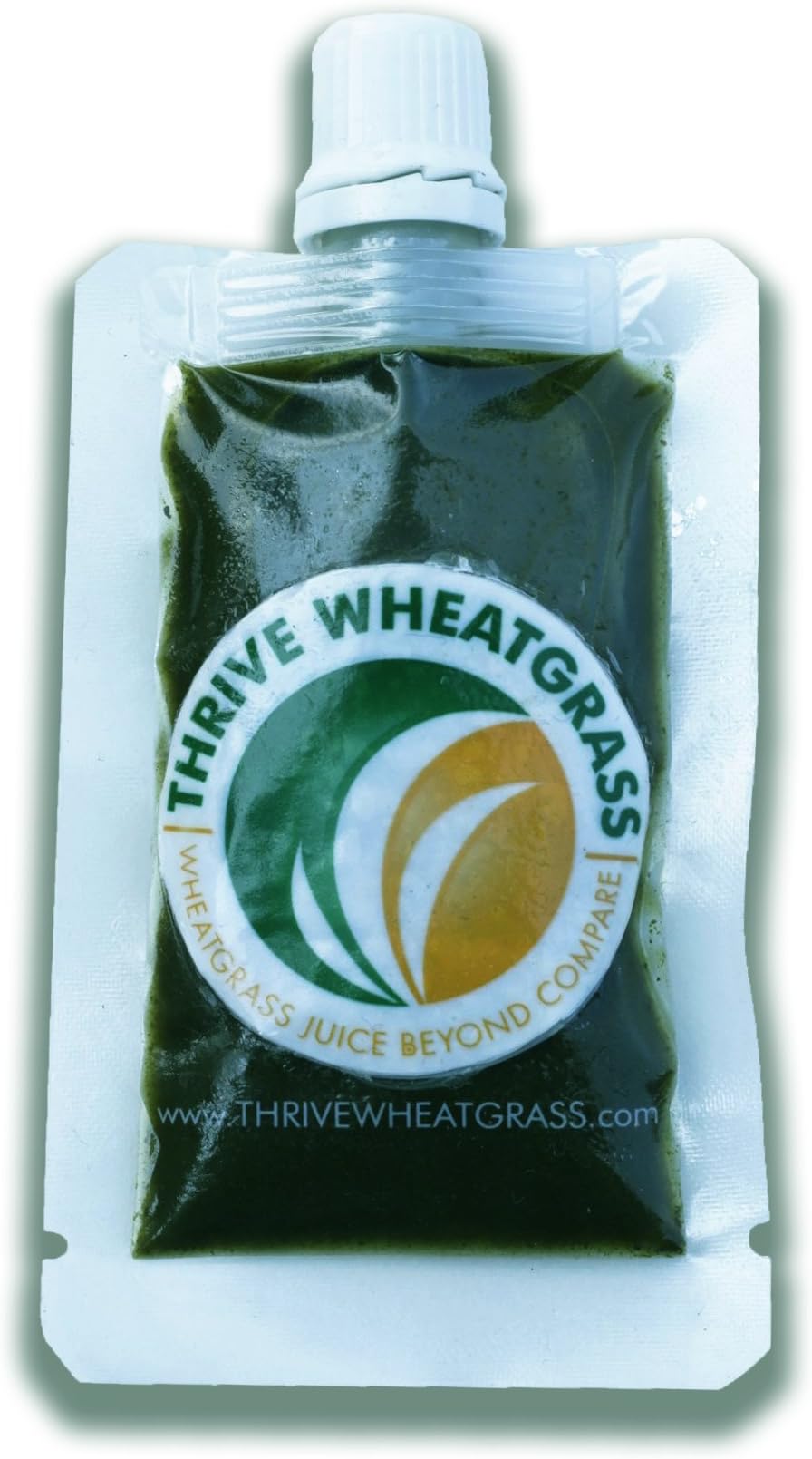 Thrive Wheatgrass Juice - 100 x 1oz Packets (100 Fl Ozs Total) - Only $1.89 Per Packet! - Field Grown - Flash Frozen - Raw and Unpasteurized - 100% Wheatgrass Juice, Not Powder! FREE 24 HOUR SHIPPING!