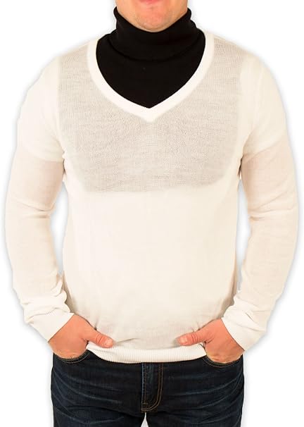 Festified Knit Dickey Unisex Turtle Neck False Collar Dickie By