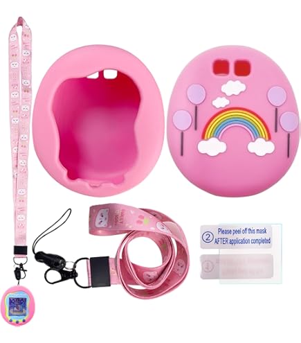 Tamagotchi ストラップ付き Tamagotchi - Tamagotchi Paradise - Neck Strap Blue