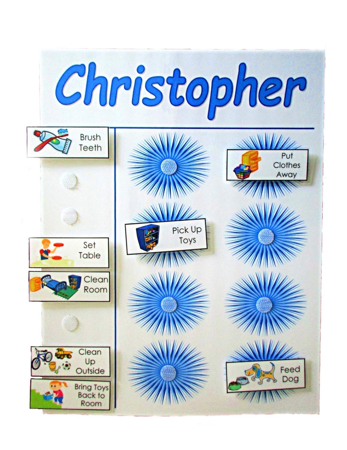 Amazon.com: Chore Chart for Home a Custom Daily Schedule for Toddlers