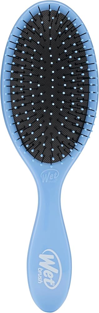 Wet Brush Original Detangler Hair Brush, Sky, For All Hair Textures | Ultra-Soft IntelliFlex Bristles Detangle Wet, Dry & Dam