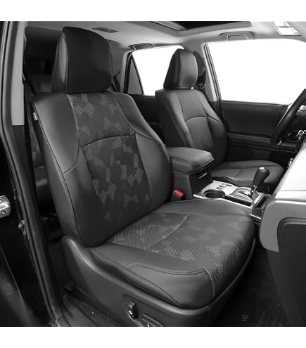 Fundas De Asiento Universales De Malla Y Piel Sintética Para Toyota C-HR, RAV4, Fortuner, Land Cruiser, Camry Y Más