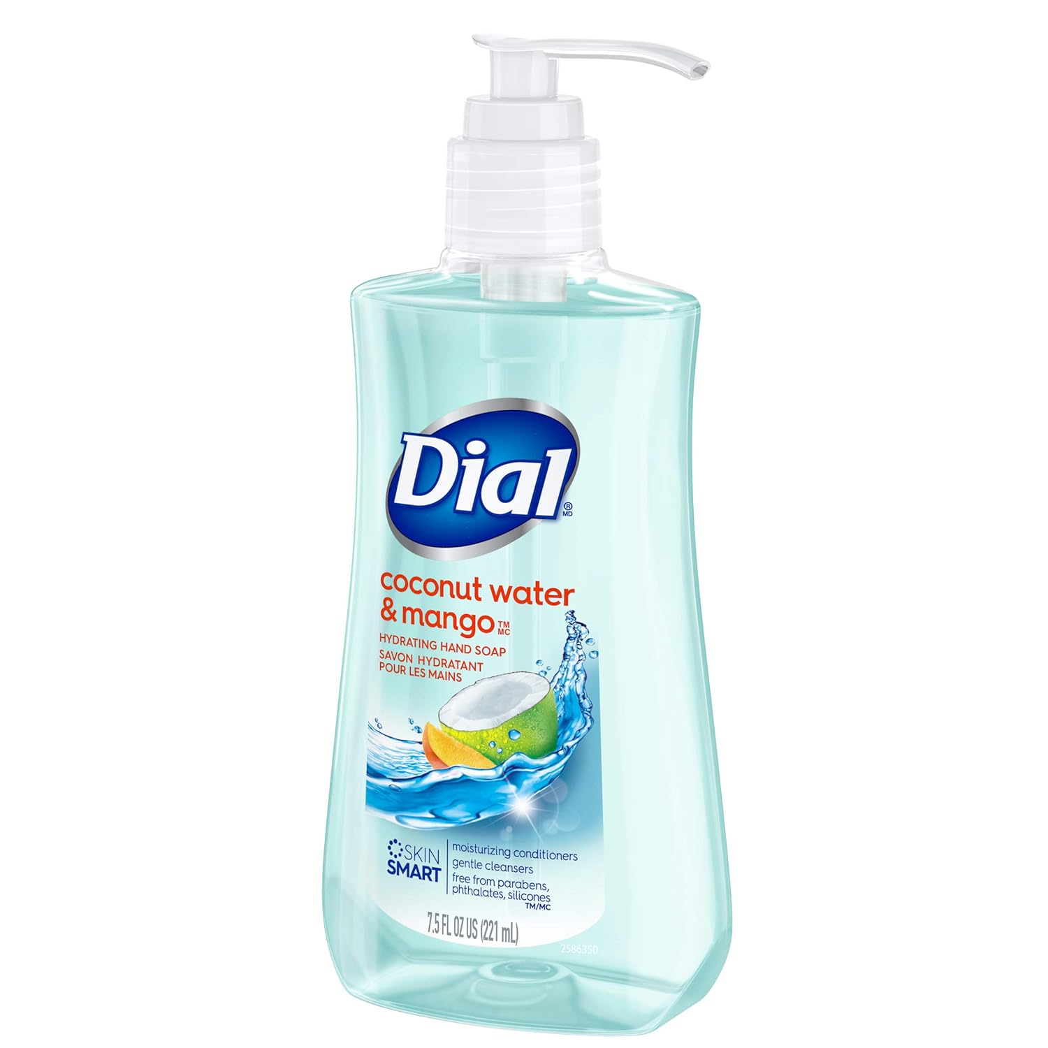 Dial Liquid Hand Soap, Coconut Water & Mango, 7.5 Fl Oz : Beauty