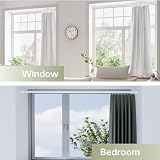 Venwemong Extendable Shower Curtain Pole 190-410 cm White Ø32 mm view 5