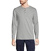 Lands' End Men's Long Sleeve American-Grown Supima Cotton Henley