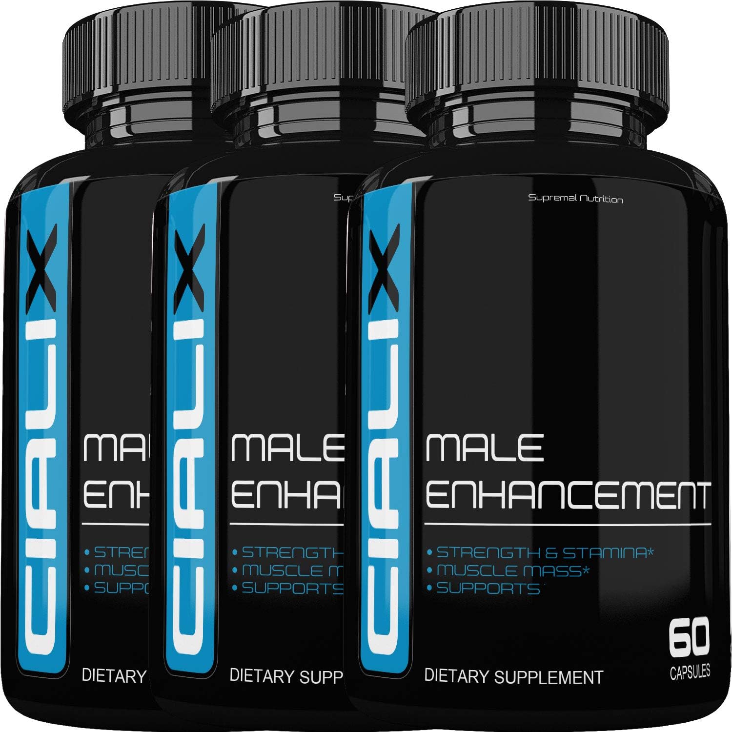 Cialix Male Pills for Men - Growth Endurance Strength Support (3 Month Supply): Health & Personal Care