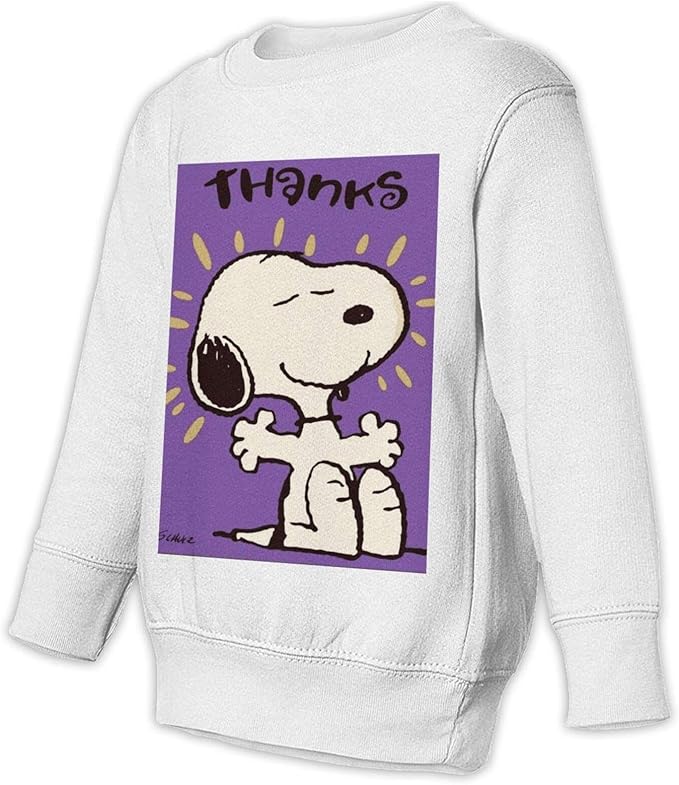 Customized Snoopy Children's Crewneck Hoodie Casual Hoodie Crew Hoodie