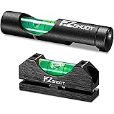 EZshoot Scope Leveling Kit High Precision Scope Bubble Level and Universal Magnetic Scope Mounting Kit Reduce Long Distance E
