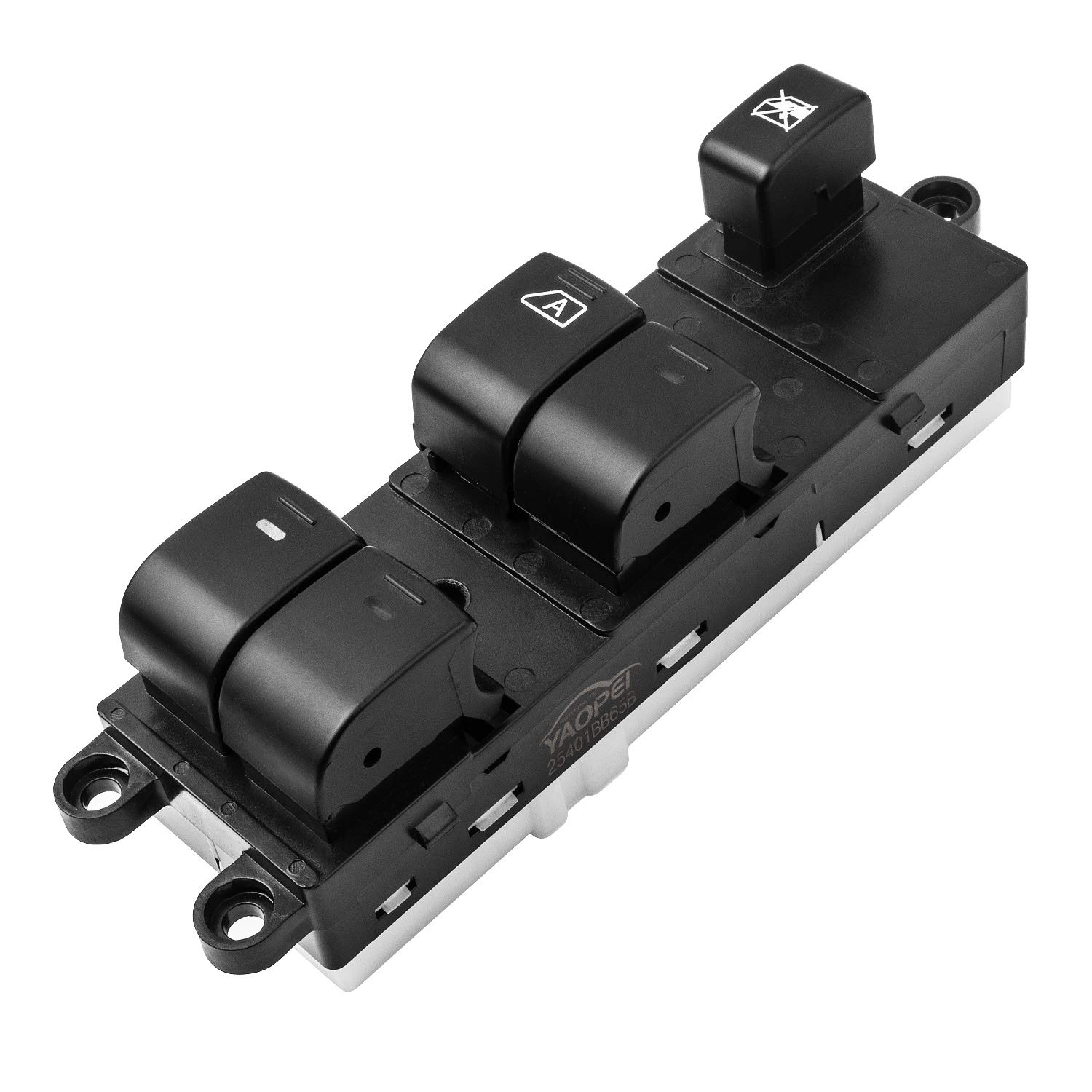 YAOPEI Electric Power Window Switch for Nissan Qashqai Window Switch Navara D40 Qashqai J10 J11 Pathfinder R51 25401-BB65B 25401-EB30B