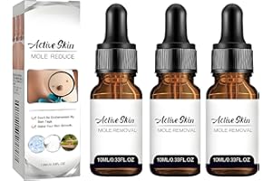 VivaBloom Professional Wart & Mole Remover Serum - Gentle Skin Tag Corrector for Face, Neck & Body with Glycerin & Panthenol - Fast Acting Keratosis Treatment (3)