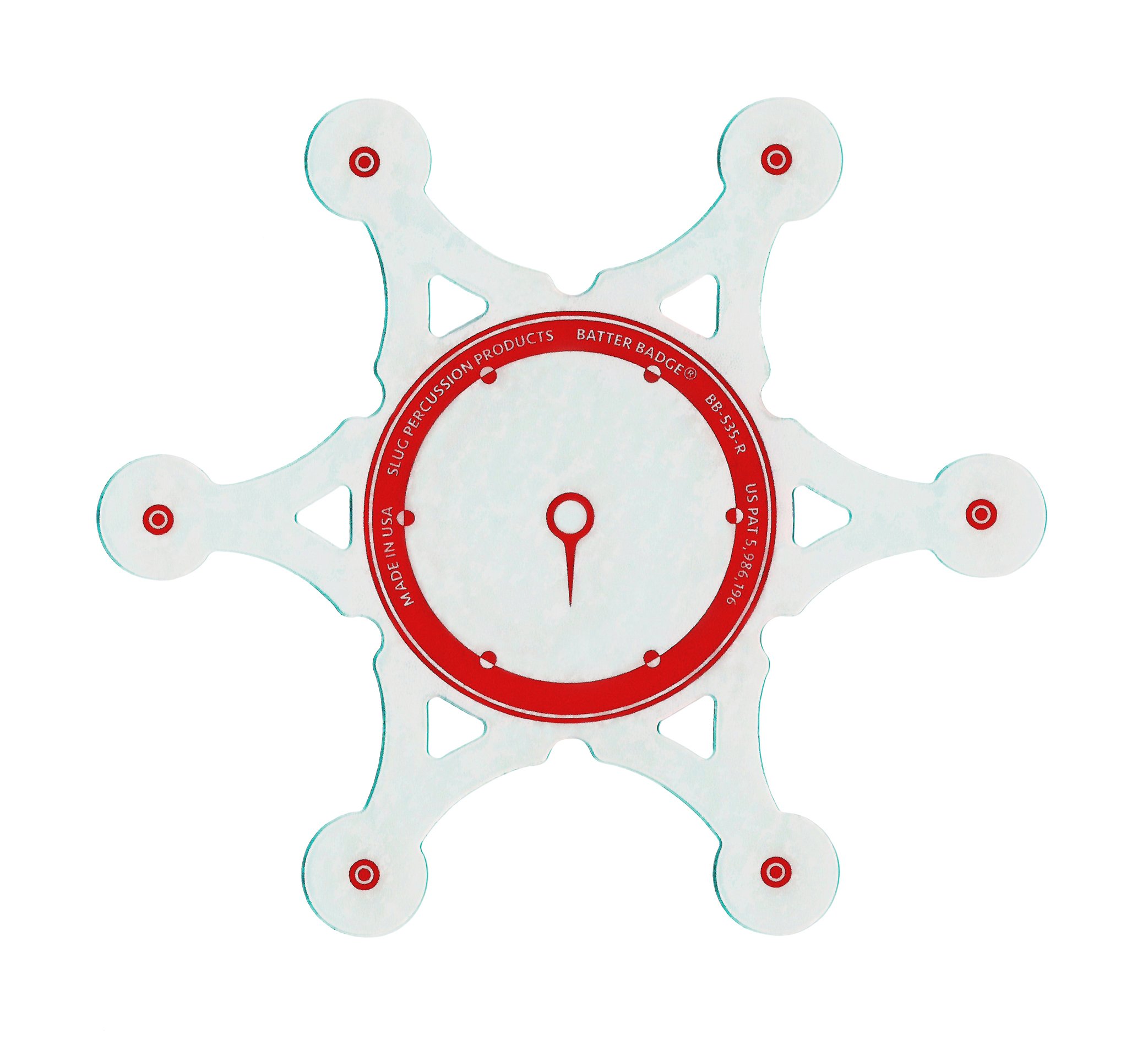 Slug BB-535-R Beater Badge - Red