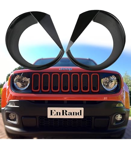 Baceyong Koplampstofkap, rubberen behuizingsdop, LED-lampverlengingsdop, 20001509, compatibel met Jeep Renegade versie 2016
