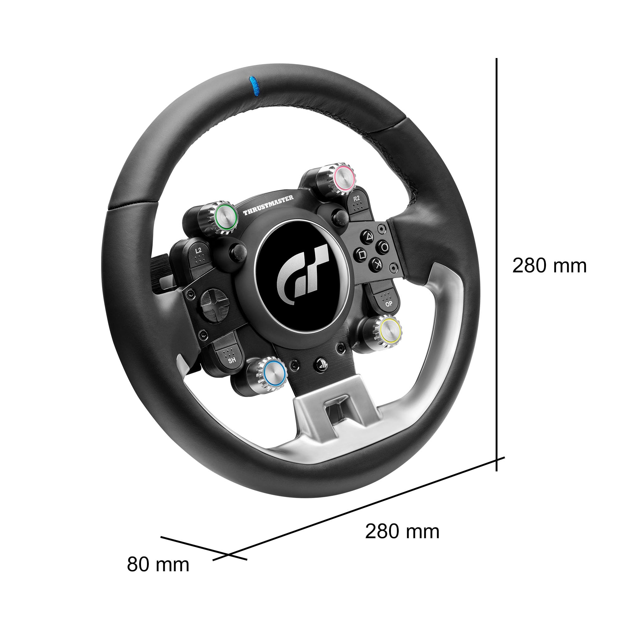 Thrustmaster GT Wheel Add-On, Offiziell Lizensiertes Gran Turismo-Lenkrad für PS5, PS4 und PC 9