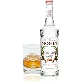 Monin Pure Cane Syrup for Drinks - 750 ml / 25.4 fl oz | Pure Cane Syrup Flavoring for Coffee, Milkshakes, Cocktails, Mochas, Lattes, Cold Brews &amp; More, Kosher, Non-GMO, Gluten Free