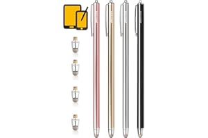 Dimples Excel Stylus Pens for Touch Screens Long Stylus Pen for Ipad Stylist Pens for Tablets Tablet Pen Cell Phone Stylus Ta