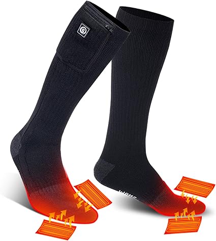 Amazon.com: SNOW DEER Heated Socks,2020 