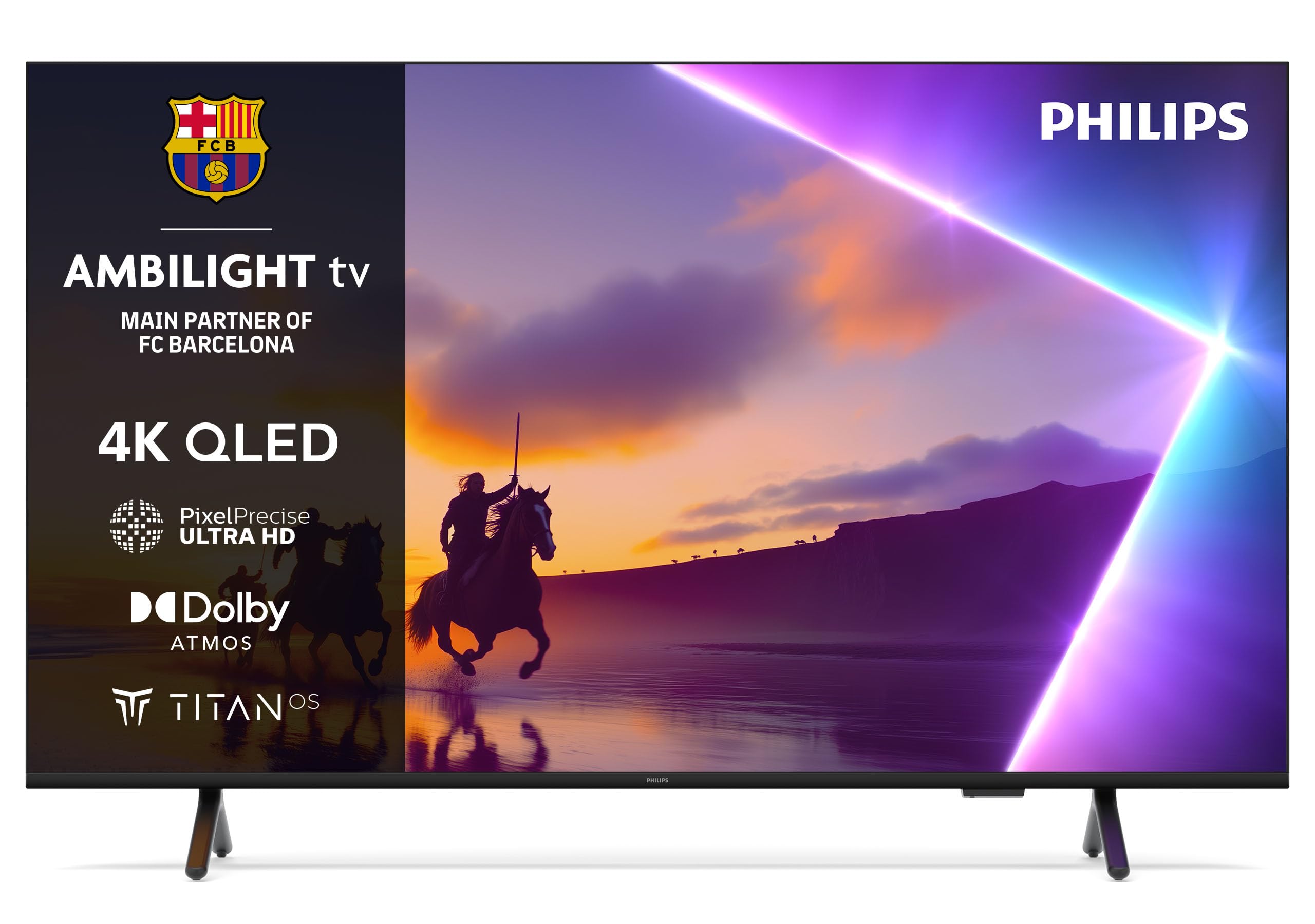 PHILIPS Ambilight 50PUS8500 4K QLED Smar...