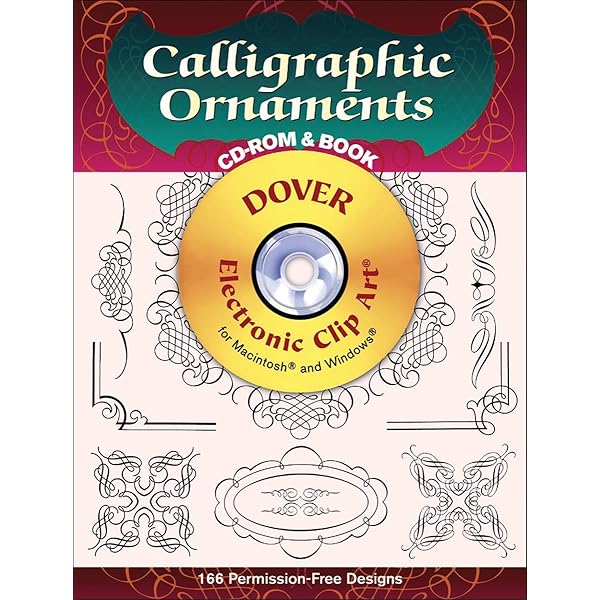 Art Nouveau Frames and Borders CD-ROM and Book (Dover Electronic
