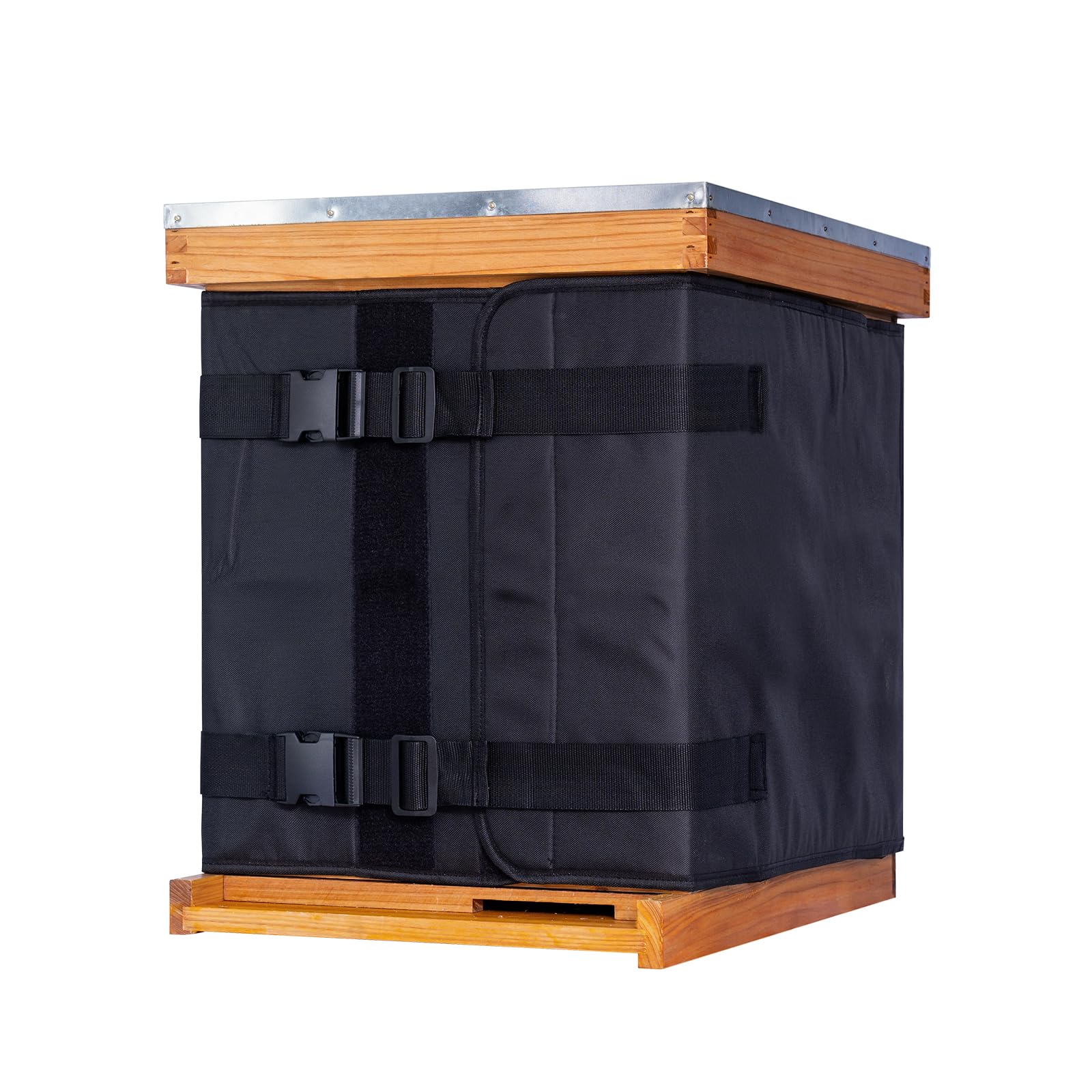 Photo 1 of MayBee Winter Bee Hive Wrap for 10 and 8 Frame Beehives, 600D Oxford Cloth Adjustable Beehive Wrap for 2 Deep Hive Boxes, Waterproof, Windproof, Lightweight, Reusable, 76.8" x 18.1"