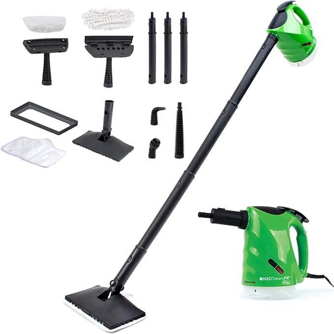 H2O STEAM FX PRO PREMIUM Handheld Steam Cleaner, Sanitiser