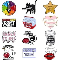 HAWSON Bulldog Enamel Pins - Funny Animal Lapel Pins For Clothing, Backpacks & Jackets
