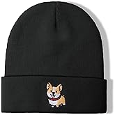 Animal Hat Beanie Gifts for Women Men Winter Embroidered Knit Hat Cuffed Skull Caps for Animal Lover