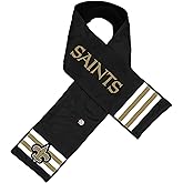 Littlearth NFL New Orleans Saints Hero Jersey Scarf, Team Color, 60" Length x 7.5" Width