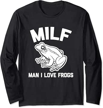 MILF: Man I Love Frogs Tshirt funny 