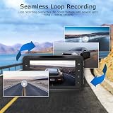 ORSKEY Dash Cam Front and Rear 1080P Dual Wide 170° HDR 3.0" LCD Night Vision view 7