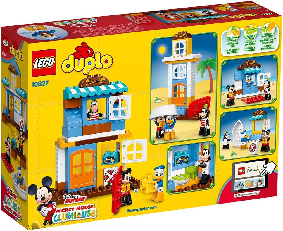 lego duplo mickey and friends beach house