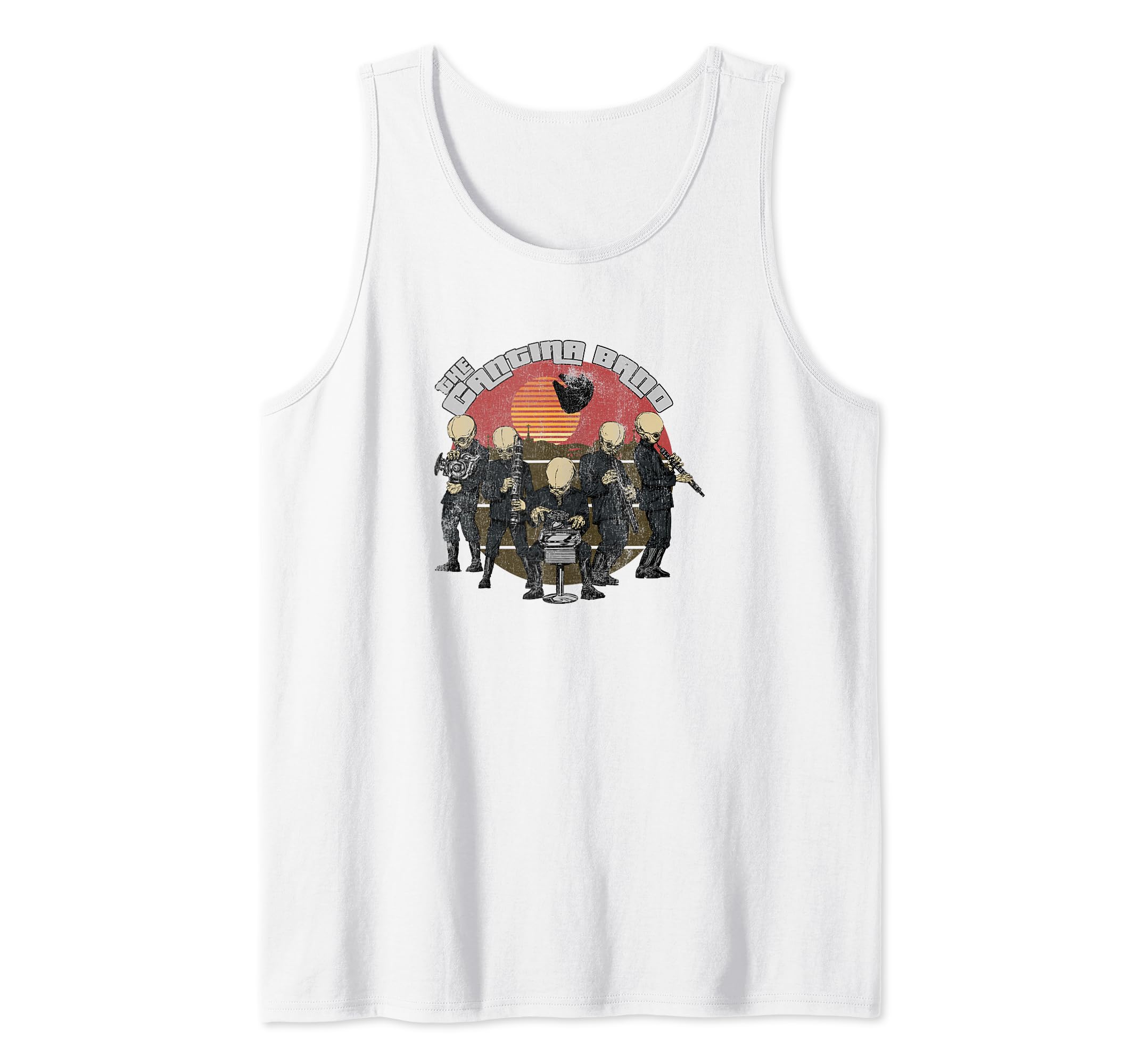 Star Wars Vintage Cantina Band Badge Tank Top