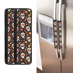 ASQVTIFE Halloween Refrigerator Door Handle Covers