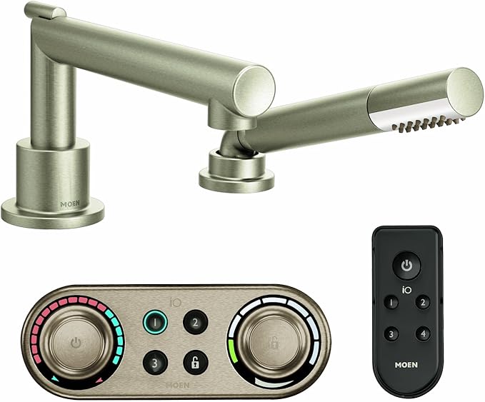 Moen TS92004BN Arris Roman Tub Faucet with Hand Shower and IO Digital