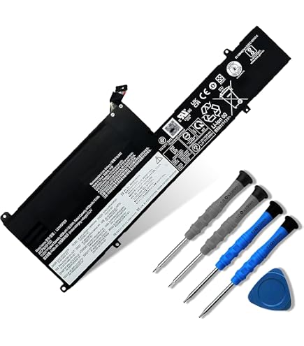 KXRSII Batteria Per Lenovo IdeaPad Flex 5 – Sostituzione L19M3PD6 11.52V 52.5Wh, Compatibile Con L19L3PD6 L19C3PD6 L19D3PD6, Per Modelli 81X1 82DF 82HU 82HV 82HT 81X3 – Garanzia 12 Mesi