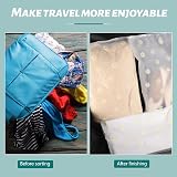 Yafe 25 Pcs Reusable Ziplock Bags 40x50CM Large Clear Waterproof Storage view 3