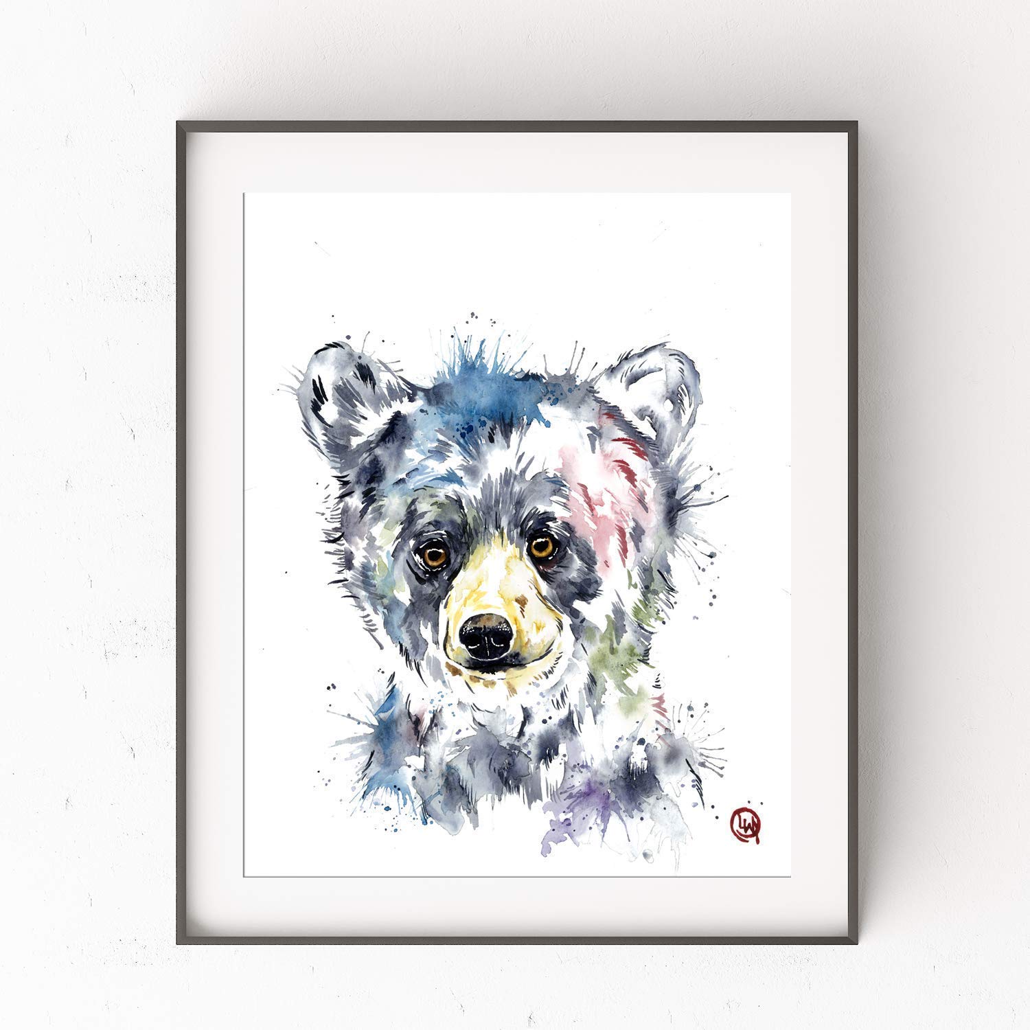 black bear nursery decor