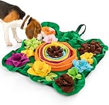 IOKHEIRA Snuffle Mat Dog Feeding Toy Large Medium Small Flowers Design view 1