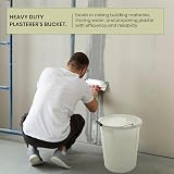 PlasticForte 28 Litre Heavy Duty Plasterers Bucket for Mixing Water Plaster view 7
