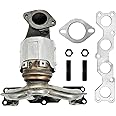 LoftMarte 674-071 Manifold Catalytic Converter Fits for Hyundai Santa Fe Sport 2013-2016 for Kia Sorento L4 2.4L 2013-2015 Replace 285102G445 (8th Vin Digit 6)