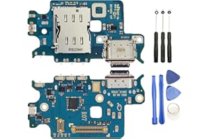 NuFix Charging Port Replacement for Samsung S22 SM-S901W Sim Card Reader USB Connector S22 S901U