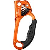 S.E.PEAK UIAA &amp;CE Certified Hand Ascender Rope Clamp, Rock Climbing Gear | Fits 8-13mm Ropes ascent in rock and tree climbing, arborist work, caving, mountaineering, rescue and rigging systems