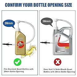 Fluid Pump for Standard Quart Bottles， 8cc Per