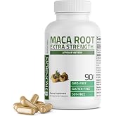 Bronson Maca Root Extra Lepidium Meyenii, Non-GMO, 90 Vegetarian Capsules