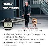 Pingko Walking Pedometer Steps Distance Calories Fitness Tracker view 8