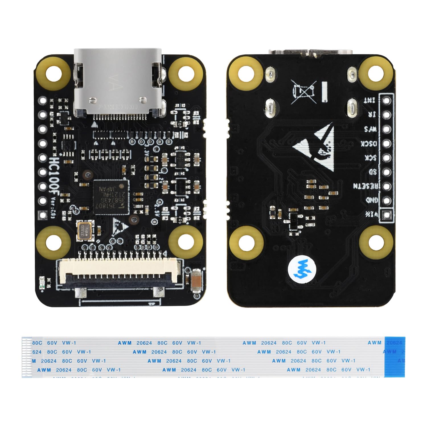 Waveshare HDMI to CSI Adapter for Raspberry Pi Series, HDMI Input Bridge, for PIKVM Project, Up to 1080p@30fps Support