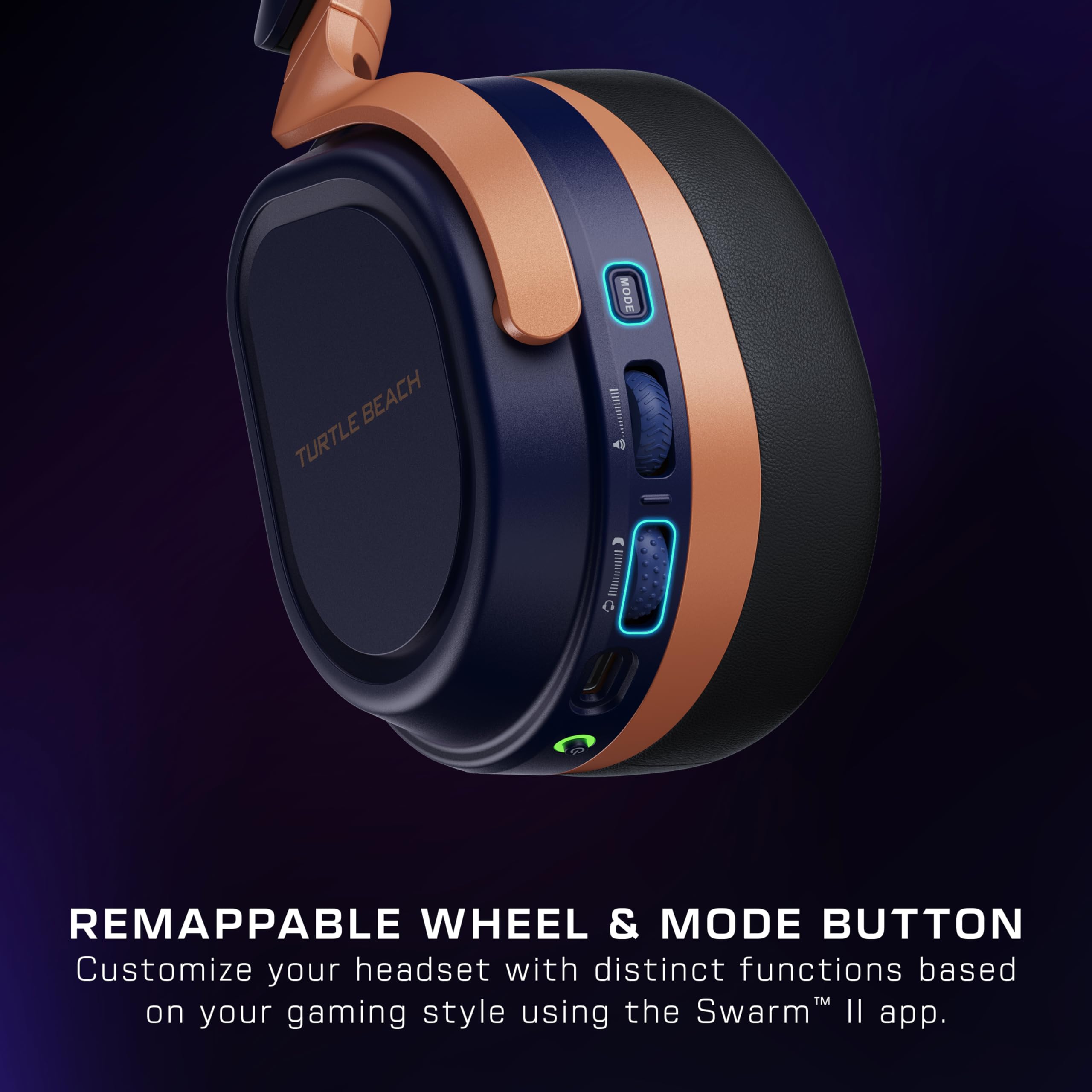 Turtle Beach Stealth 700 Gen 3 Auriculares inalámbricos multiplataforma amplificados para juegos para Xbox Series X|S, Xbox One, PC, PS5, dispositivos móviles - Controladores de 60 mm, micrófono con cancelación de ruido AI, Bluetooth, batería de 80 horas - Cobalto