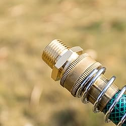 3/4”GHT Male x 1/2”NPT Male Connector,Brass
